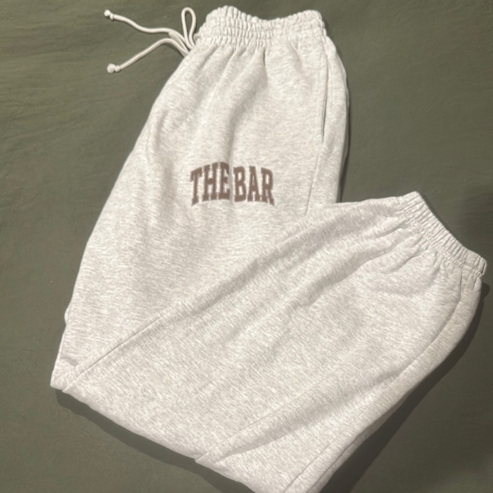 The Bar Gray Sweatpants